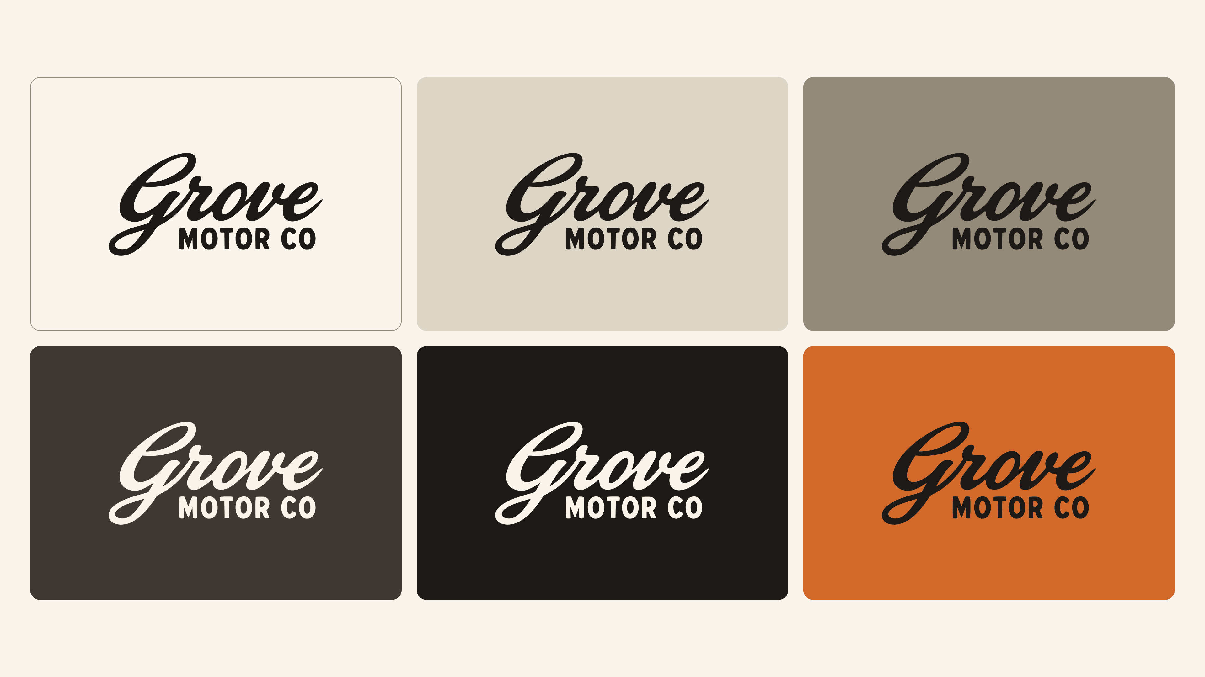 Grove Motor Co — 6 | Kundo Studio